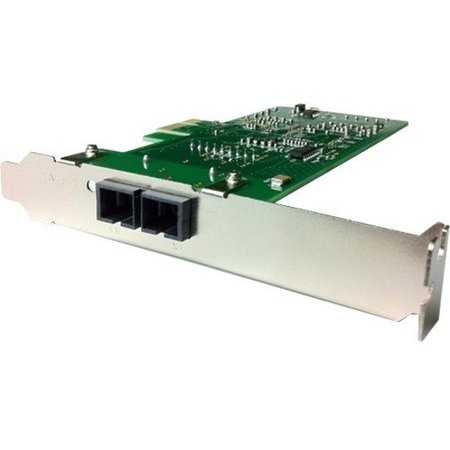 AMER NETWORKS Pci-Express 10/100/1000M Gigabit Fiber Adapter w/ Sc Connector Single CPE1000SC